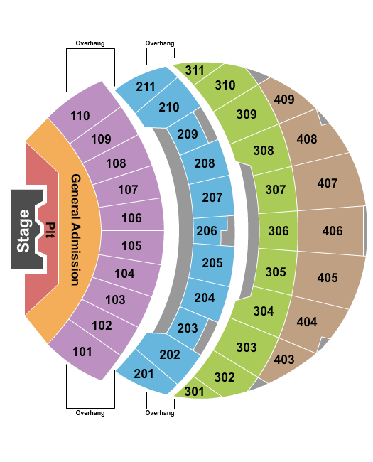 The Sphere Illenium Seating Chart
